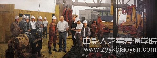 油畫作品《知識分子的優秀代表——黃大年》.jpg